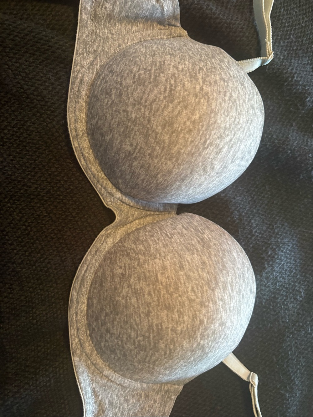 PINK Victoria's Secret Gray Bra Strap with Pink Logo.   The bra